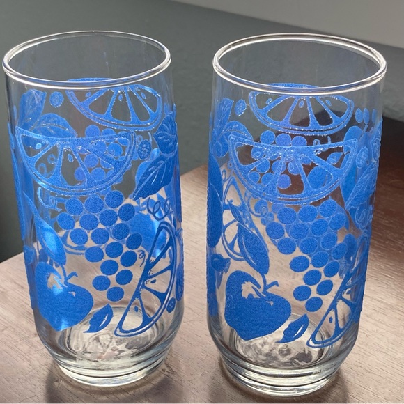 Libbey Fanciful Fruit Drinkware - Picture 1 of 3